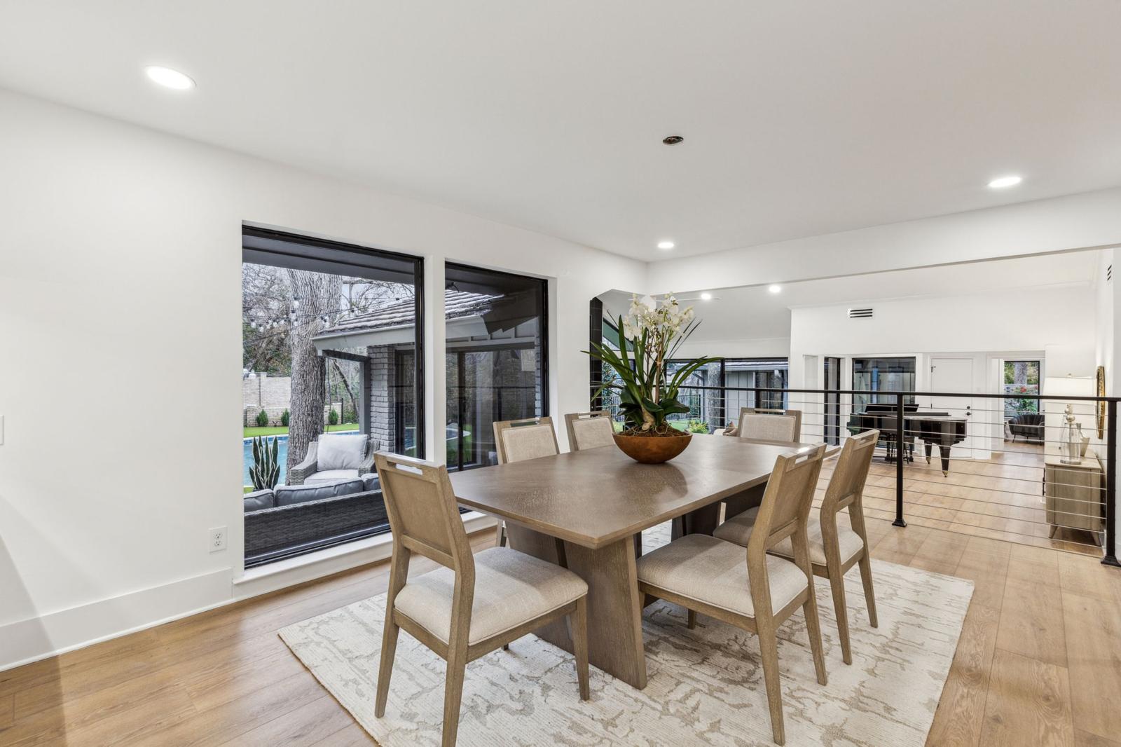 Luxury remodeled interior by YAB Construction